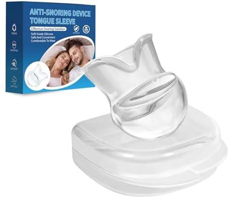 Snoring Solution - Anti Snoring Device Mouthpiece Mouth Guard for Men and Women, Tongue Retaining Snore Stopper-YT2
