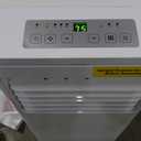 3-in-1 Portable AC Units Cools 350 Sq.Ft.,8000BTU Portable Air Conditioners Coolerwith Remote Control 24H Timer Sleep Mode,AC Unit for Indoor Use Bedroom Dorm (White)