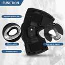 Plus Size Knee Brace XL-8XL,Stable Support of The Decompression Knee, Effective Relief of ACL, Arthritis, Meniscus Tear, Adjustable Compression Band, Suitable for Men and Women (5XL-6XL)