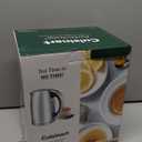 Cuisinart PerfecTemp 1.7-Liter Electric Kettle, Cordless Electric Tea Kettle, 1500W for Fast Heat-Up, 6 Preset Temperatures, 30-Minute Keep Warm, Stay Cool Nonslip Handle, CPK-17P1 (Stainless Steel)