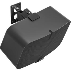 Yibracki Heavy Duty Speaker Wall Mount for Sonos 5 & Sonos Play 5 Wall Mount - Tilt & Swivel Adjustable Speaker Mounts for Sonos 5 & Five, Play 5 Gen 2 Wall Mounting Bracket, Black