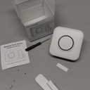 Door Chime, Satisure Wireless Door Open Contact Sensor Alarm Chime with 600 FT Range 58 Chimes 5 Volume Levels LED Indicators, Door Ringer Alert for Business/Store/Home/Office When Entering (White)