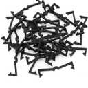 32PCS Retaining Clips Peg Board Locks Hook Plastic Pegboard Retaining Clips