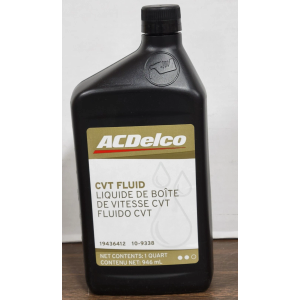 ACDELCO CVT Transmission FLUID 19260800 19436412 10-9338 10-4092