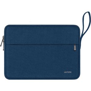 Laptop Sleeve Case 14 Inch, Water Resistant Traveling Computer Cover with Handle, Shockproof Protective Carrying Laptop Bag Compatible for 14 Inch MacBook Air/Pro, HP, Dell, Lenovo, Blue