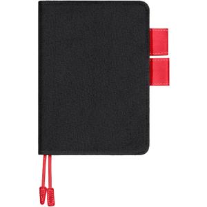 Fullhawl Velvet Cover for A6 Notebooks 4.6 x 6.7 Inches Planner Cover (Black)