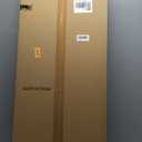 DOLLAR BOSS Acoustic Wood Panels 47.2"x15.7" 2-Pack - Soundproof Wall Tiles with 3D Fluted Design, Eco-Friendly MDF & Fiberboard, Easy Install for Studio/ Office/ Bedroom (Walnut)