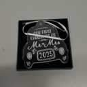 First Christmas Married Ornament 2025, Our First Christmas As Mr & Mrs Gifts, Personalized Wedding Gifts for Couples, Glass Holiday Tree Decorations for Newlyweds  Stocking Stuffer