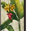 Muzenso Tropical Banana Leaf Wall Art 24x36 Framed Canvas Prints