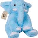 Elephant Weighted Stuffed Animals 5 lbs 16in, Weighted Plush Elephant Stuffed Animal Plushies Gifts for Kids and Adults(Blue)