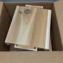 Cedar Seed Cake Bird Feeder - Made in USA, 9.75" x 7" x 8.75"