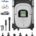 GICLE Paddle Board Pump Electric 12V DC, SUP Air Pump with Dual Stage Fast Inflation & Auto-Off, Electric Air Pump for Inflatable Paddle Board, Boat, Kayak, Air Mattress,Tents