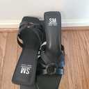 SM New York Womens Shoes, Black, 9L & 8R Sizes