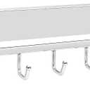 Rev-A-Shelf Sidelines 14" Pull Out Sliding Deluxe Belt, Scarf, Tie Accessory Organization Rack Holder Hanger with 7 Hooks, Chrome, CBRSL-14CR-1