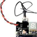 WT03 Micro FPV AIO 600TVL Camera 5.8G 25/50/200mW Adjustable Transmitter with Cloverleaf Antenna for Mini Aircraft