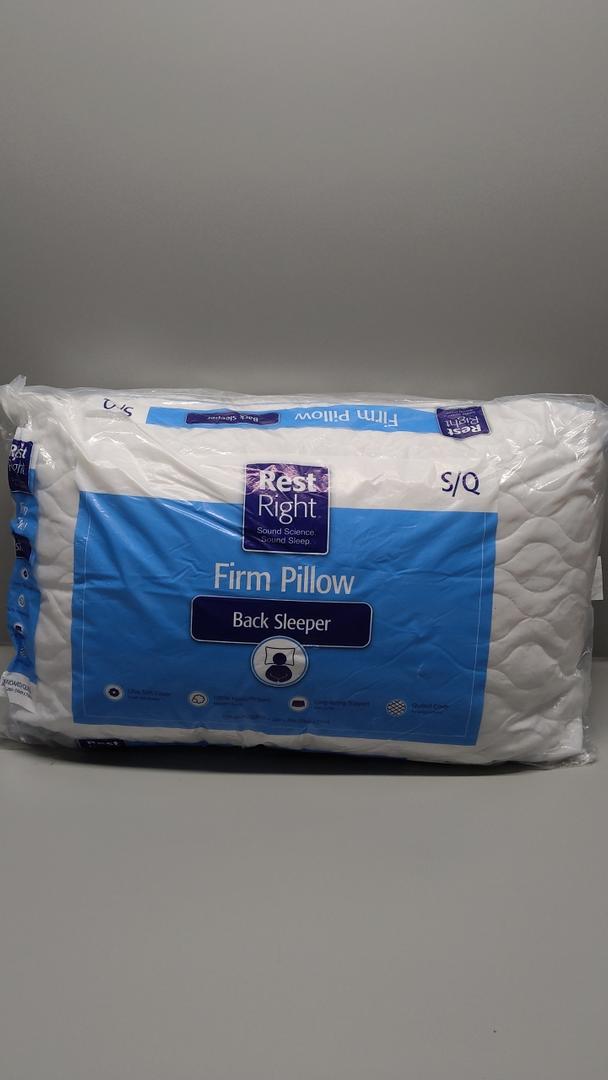 Rest Right Firm Pillow Back Sleeper 20x28 in