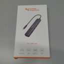 USB C Hub Multiport Adapter, CableCreation 7-in-1 USB C HDMI Hub with 4K 30Hz HDMI, 100W PD, 3 USB 3.0 5Gbps Data Ports, SD/TF Cards Reader for MacBook Pro/Air, iPad Pro, Pixelbook, XPS