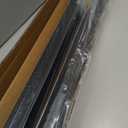 4FTx 2-3/8" x1-3/16 Aluminum Black Handrail with Screws & Nylon End Caps