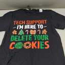 Tech Support Christmas Cookies Women Men Funny Christmas T-Shirt 5