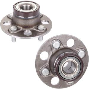 Cciyu 512323 Wheel Hub and Bearing Assembly Replacement For fit 2007-2013 For Honda Fit,2010-2013 For Honda Insight Wheel Hubs with ABS 4 Lugs 