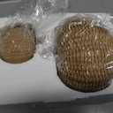 Fuutreo 2 Pack 6.9in 4.3in Thanksgiving Resin Wicker Pumpkin Fall Decor
Thanksgiving Woven Pumpkin Decor, Autumn Artificial Farmhouse Table Centerpieces, for Harvest Party Tiered Tray Shelf