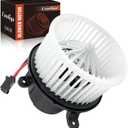 Front AC Heater Blower Motor with Fan Fit for Porsche Panamera 2010-2016, Replacement for OE# 87760, 97057391200, 97057392200, 97057392201