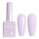 CANNI Purple Gel Nail Polish, 1Pcs Light Purple Gel Polish Pastel Violet Color High Gloss Soak Off U V French Nail Manicure Salon DIY