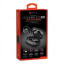 Helix True Wireless Air Open-Ear Earbuds with LCD Display Charging Case