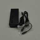 54.6V 2A Power Supply Adapter Charger for 48V 13S Li-ion Lithium Battery Pack 5.5x2.1mm Round Plug with 5.5x2.5mm & GX16 12mm 3-Prong Female Inline Tips