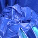 Chicken Dust Bath Tub, Foldable 33" Chicken Bath Dust PVC Pet Sand Bath Pool for Chickens, Ducks, Cats, Dogs, Quails for Farms, Chicken Coops Lime (Blue)