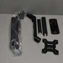 WALI Computer Monitor Wall Mount for 17 to 32 Inch Screens, Single Monitors Mount Holds up to 22lbs, Fully Adjustable Gas Spring Wall Mount Monitor Arm, 75x75/100x100mm VESA Mount (GSWM001), Black