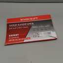 BOSHCRAFT 50 Pcs 1/4 Sheet Sandpaper, Premium Sand Paper 80/120/150/220/320/400 Grit Sandpaper Sheet Sand Paper Assortment for Wood Metal Automotive Palm Sanders 5.5" x 4.5"