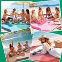 Waterproof Picnic Blanket Beach Outdoor Camping Mat Extra Large Foldable Cute Big Travel Essential Accessories Gift Park Patio Lawn Garden Grass Ground Play Music Festival Concert Must Have