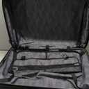 Samsonite Winfield 3 DLX Hardside Expandable Luggage with Spinners, Silver, Checked-Large 28-Inch