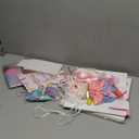 1st Birthday Decorations for Girl, 128pcs Sweet One Birthday Party Decorations, Balloon Boxes, Party Backdrop, Photo Banner, Donuts Ice Cream Candy Balloons Garland