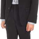 Calvin Klein Boys' 2-piece Formal Suit Set, Single Breasted Jacket & Straight Leg Dress Pants, Size 20 Husky