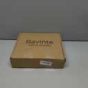 Ravinte 60 Pack (30 Pairs) 1/2 Inch Overlay Soft Close Hinges for Kitchen Cabinets - Satin Nickel Hidden Concealed Hinge, Stainless Steel, Self Closing