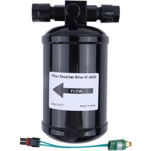 61-6630 AC Receiver Drier With Switch Compatible with Thermo King Tripac Apu Evolution 616630 8033115