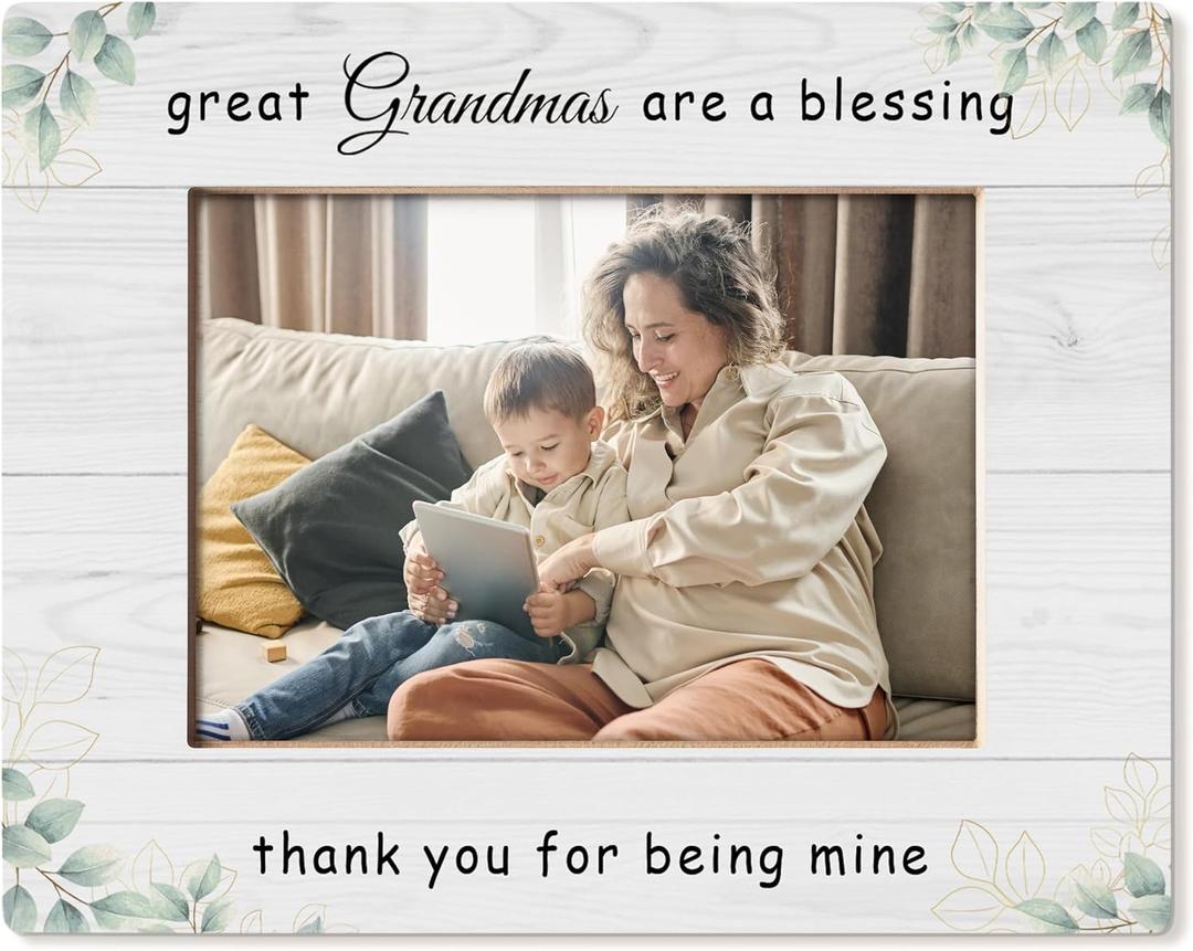Great Grandma Picture Frames 5x7, Great Grandkids Photo Frame, Gifts for Great Grandma, Great Grandmother Mothers Day Gifts