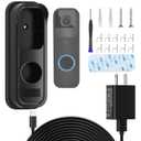 Doorbell Adapter for Blink Doorbell Camera, Doorbell Transformer Shell with 18ft/5.5m Waterproof Cable Continuously Supply Your Video Doorbell 2021 2023 Version