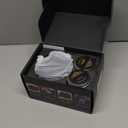 Electric Whiskey Smoker Kit - 6 Wood Chip Flavors, Built-in Lighter&Ambient Light, No Butane Needed Rechargeable Cocktail Old Fashioned Bourbon Smoker Kit, Christmas Birthday Gift for Men Dad Husband