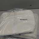 3-Pcs Shelf Baskets for Organizing, Closet Organizer Bins, Small Woven Baskets, Rope Toy Basket, Storage Basket for Shelves, Cube Decorative Box, 11.87.85.1, White