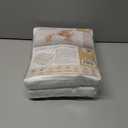 Organic All in One Crib Sheet and Mattress Protector - Waterproof Protectors - Reusable Washable  Fits Cribs  52x28- with 9 Skirt White