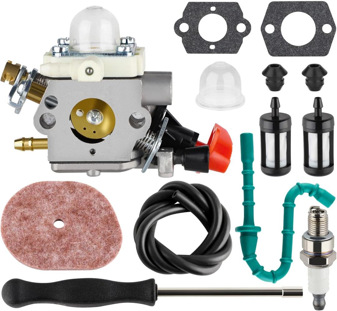 C1M-S207A FS56RC Carburetor for Stihl FS56 FS56C FS56R FS70 FS70C KM56RC FS70R FS70RC Trimmer Weed Eater Carb Replace 4144-120-0603 4144-120-0600 Carb