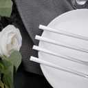 DaYammi 150 Pcs Silver Plastic Silverware, Silver Disposable Cutlery Heavy Duty Disposable Silverware Include: 50 Plastic Forks, 50 plastic Spoons and 50 Knives for Party Wedding