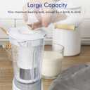 40oz Nut Milk Maker, Filterless Milk Machine with 8 Stainless Steel Blades  MultiFunction PlantBased Milk Maker and DairyFree Beverages