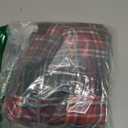 FUTEI Christmas Green Plaid Throw Pillow Covers 24x24 Inch Set of 2 Buffalo Check Holiday Decorative Euro Pillow Shams Farmhouse Home Decor for Couch Bed Living Room