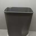 SIMPLI-MAGIC 79503 13 Gallon Touchless Sensor Trash Can, Rectangle Garbage Bin, Perfect for Home, Kitchen, Office, Gray