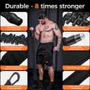 Innstar Pull Up Assistance Bands, Heavy Duty Resistance Band for Pull Up Assist, Adjustable Resistance 165-265lbs with Fabric Feet/Knee Rest, Pull Up Bands Assistance Bands