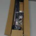 Black Curtain Rods for Windows 28 to 60 inch, 5/8 inch Adjustable Wrap Around Blackout Curtain Rods for Bedroom & Outdoor